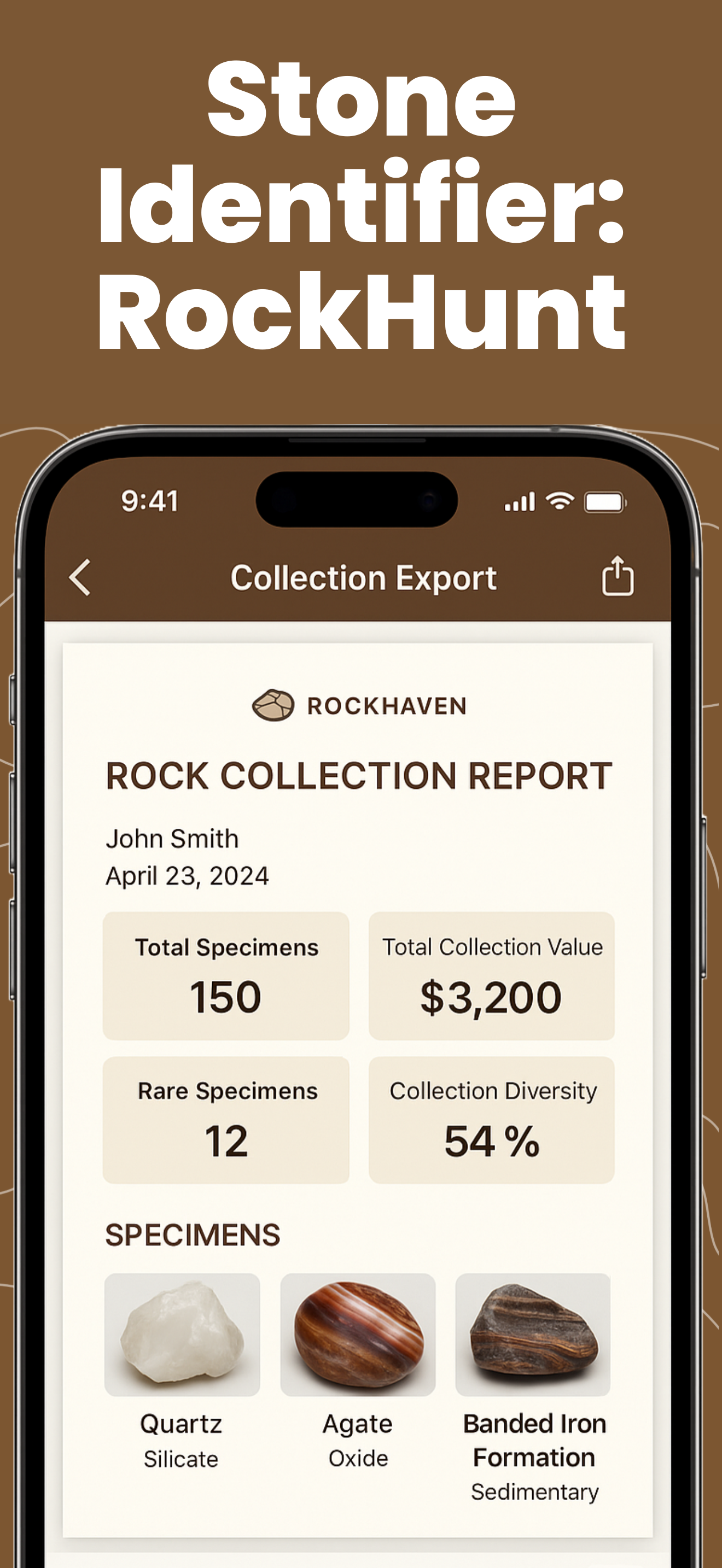 AI analyzing rock and mineral patterns